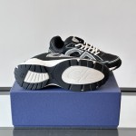 DIOR B30 Men’s Sneakers Black White Luxury Designer Shoes 3SN279ZMB H969