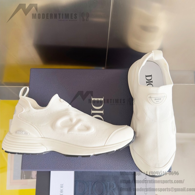 DIOR B30 Countdown Sneaker White – Unisex Designer Running Shoe DIOR B30 Countdown Sneaker White Technical Mesh and Fabric 3SN322ZEJ H000