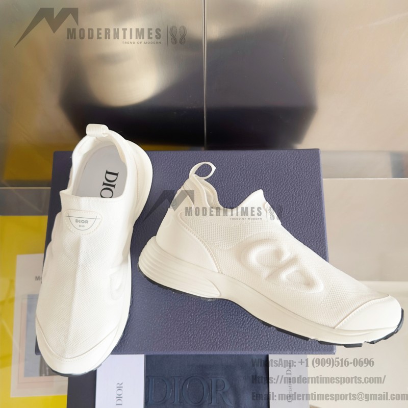 DIOR B30 Countdown Sneaker White – Unisex Designer Running Shoe DIOR B30 Countdown Sneaker White Technical Mesh and Fabric 3SN322ZEJ H000