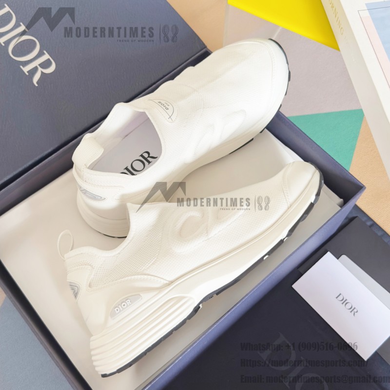 DIOR B30 Countdown Sneaker White – Unisex Designer Running Shoe DIOR B30 Countdown Sneaker White Technical Mesh and Fabric 3SN322ZEJ H000