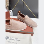 Loro Piana Venice Walk Loafer Men’s Shoes in Classic Beige Suede FAE8124-D06N