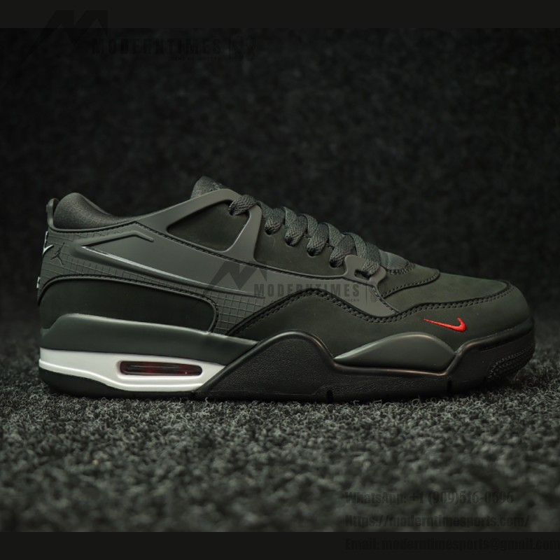 Air Jordan 4 RM x Nigel Sylvester "Driveway Grey" HF4334-004 - Grey Streetwear Sneakers Air Jordan 4 RM x Nigel Sylvester "Driveway Grey" HF4334-004 collaborative low-top sneakers in grey