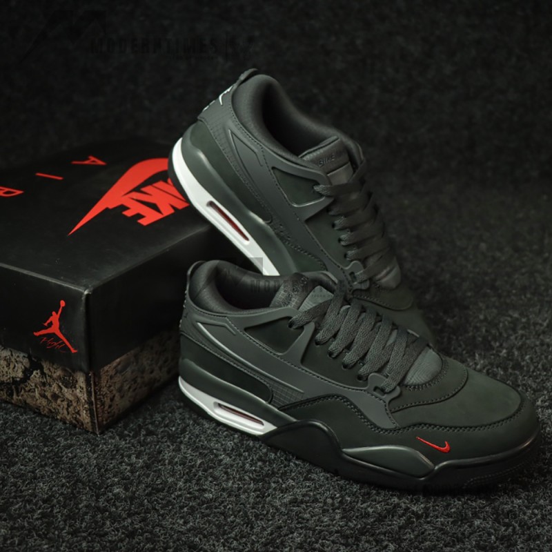 Air Jordan 4 RM x Nigel Sylvester "Driveway Grey" HF4334-004 - Grey Streetwear Sneakers Air Jordan 4 RM x Nigel Sylvester "Driveway Grey" HF4334-004 collaborative low-top sneakers in grey