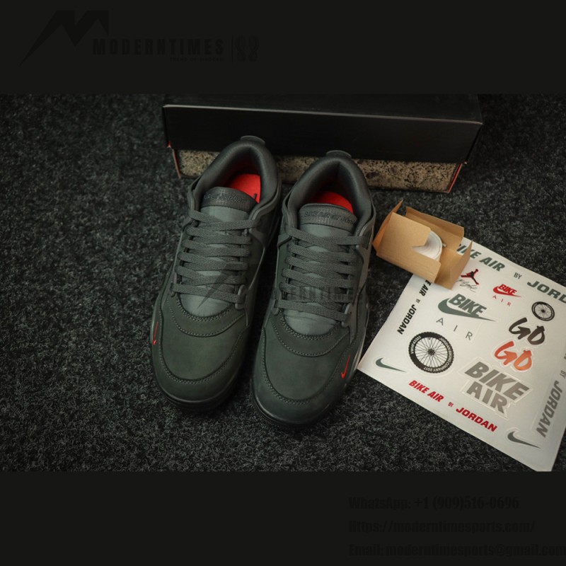 Air Jordan 4 RM x Nigel Sylvester "Driveway Grey" HF4334-004 - Grey Streetwear Sneakers Air Jordan 4 RM x Nigel Sylvester "Driveway Grey" HF4334-004 collaborative low-top sneakers in grey