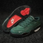 Air Jordan 4 x Nigel Sylvester "Pro Green" HF4334-300 - Collaborative Forest Green Sneakers Air Jordan 4 x Nigel Sylvester "Pro Green" HF4334-300 low-top sneakers in forest green
