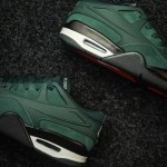 Air Jordan 4 x Nigel Sylvester "Pro Green" HF4334-300 - Collaborative Forest Green Sneakers Air Jordan 4 x Nigel Sylvester "Pro Green" HF4334-300 low-top sneakers in forest green