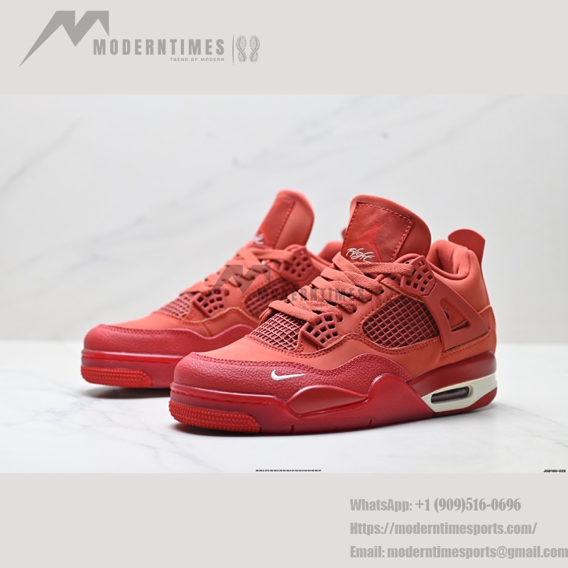 Nigel Sylvester x Air Jordan 4 Brick By Brick Men's and Women's Shoes Side View