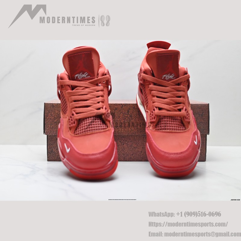 Nigel Sylvester x Air Jordan 4 Brick By Brick Men's and Women's Shoes Side View