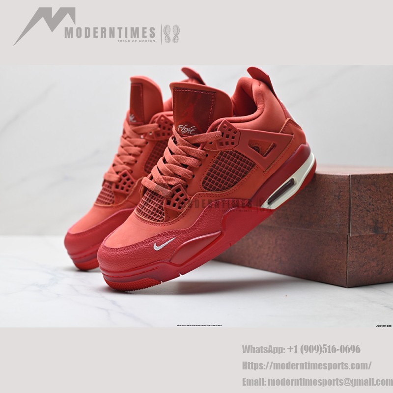 Nigel Sylvester x Air Jordan 4 Brick By Brick Men's and Women's Shoes Side View