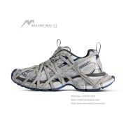 Balenciaga Runner Sneakers 778698W3XLL9114 – Futuristic Silver Chunky Designer Shoes for Men