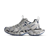 Balenciaga Runner Sneakers 778698W3XLL9114 – Futuristic Silver Chunky Designer Shoes for Men