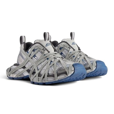 Balenciaga Runner Sneakers 778698W3XLL9114 – Futuristic Silver Chunky Designer Shoes for Men