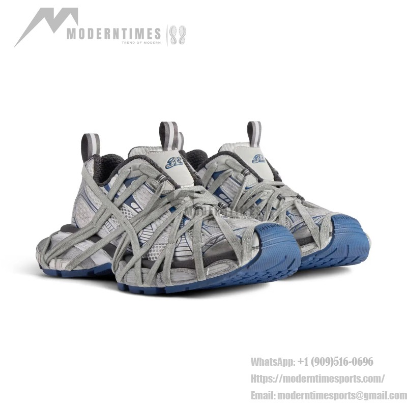 Balenciaga Runner Silver Chunky Sneakers 778698W3XLL9114 Balenciaga Runner Sneakers 778698W3XLL9114 Silver Chunky Design