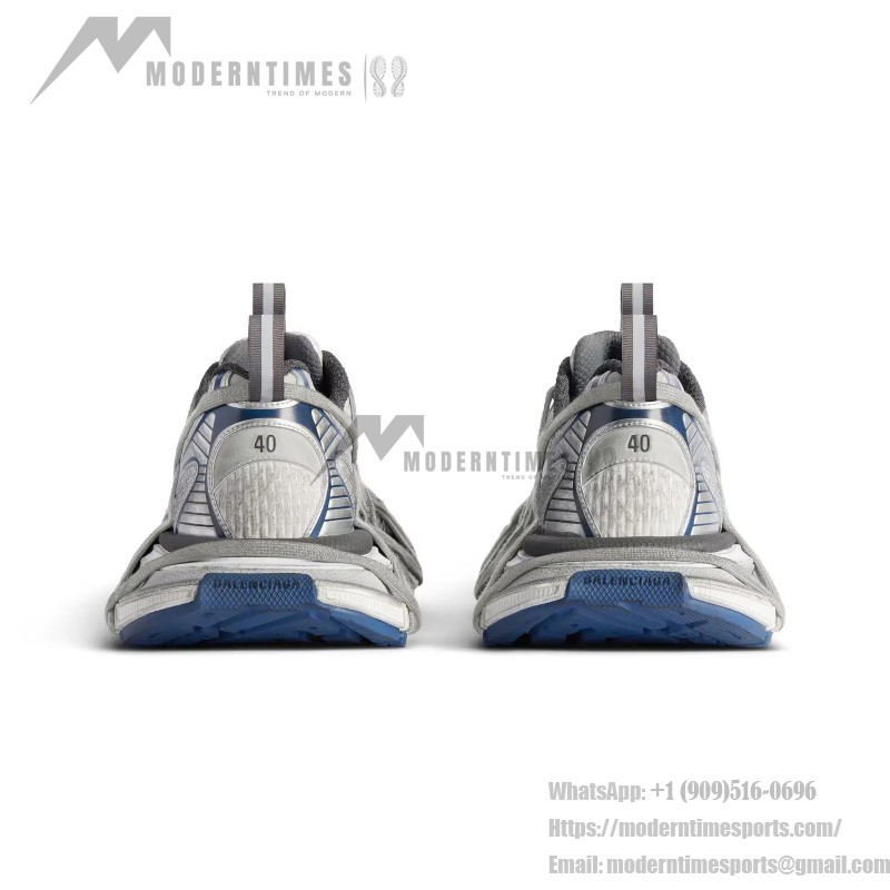 Balenciaga Runner Silver Chunky Sneakers 778698W3XLL9114 Balenciaga Runner Sneakers 778698W3XLL9114 Silver Chunky Design