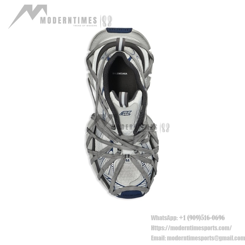 Balenciaga Runner Silver Chunky Sneakers 778698W3XLL9114 Balenciaga Runner Sneakers 778698W3XLL9114 Silver Chunky Design