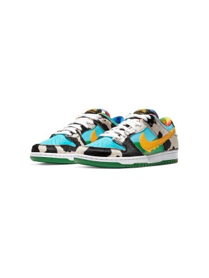 Ben & Jerry's x Nike SB Dunk Low "Chunky Dunky" Eiscreme-inspirierte limitierte Edition Skateschuhe CU3244-100