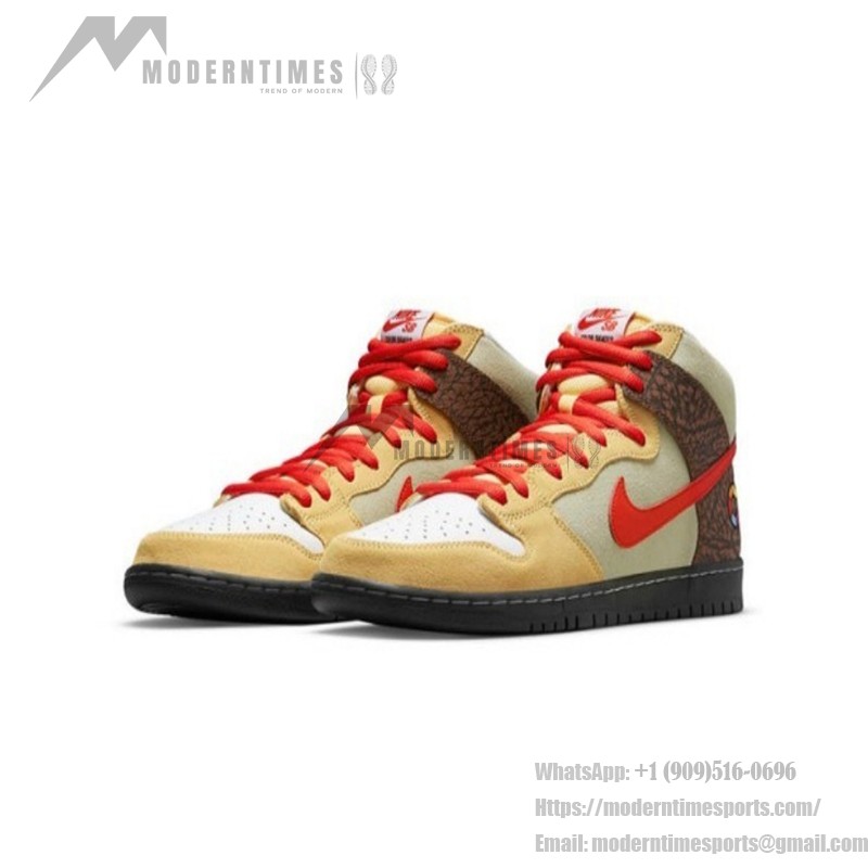 Nike SB Dunk High CZ2205-700 – Limited Edition Skate Shoes with Zoom Air Cushioning