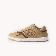 DIOR B27 Uptown Low-Top Sneaker Beige Grained Calfskin & Dior Gravity Leather 3SN272AFD H710 – Luxury Designer Shoes
