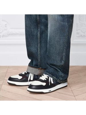 DIOR B27 Uptown Low-Top Sneaker Blue and White Calfskin & Dior Oblique Denim 3SN272AFY H58E – Luxury Designer Shoes