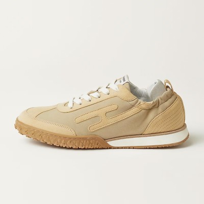 HERMES Jet Sneakers H242153Z-DD360 Jaune Calisson Jaune Malawi – Women’s Luxury Yellow Designer Sport Shoes