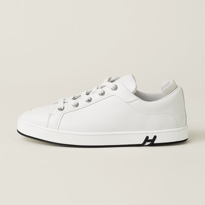 Hermes Mens Sneaker H251075Z 02350 White Fashion Casual Shoes | Luxury Brand Footwear