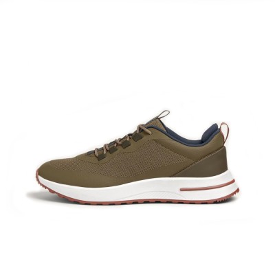 Loro Piana FAM1718-F6T5 Olive Green Sneakers – Comfortable Style for Everyday Use