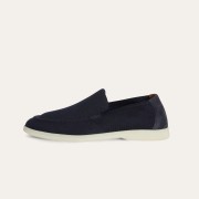 Loro Piana Summer Knitted Walk FAM1581-W000 Men – Navy Blue Luxury Casual Shoes