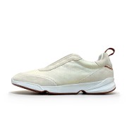 Loro Piana Modular Walk Sneaker FAL6187 White Leather & Suede – Luxury Low-Top Sneakers