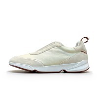 Loro Piana Modular Walk Sneaker FAL6187 White Leather & Suede – Luxury Low-Top Sneakers