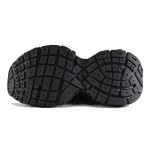Balenciaga Runner Kith Four.Color 7.0 - All-Black Futuristic Sneakers with Strap Design