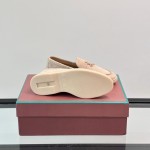 Loro Piana Summer Charms Walk Loafer FAL5899 in cream suede with mini My Charms on the front saddle, pair side view