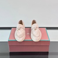 Loro Piana Summer Charms Walk Loafer FAL5899 White Suede – Luxury Designer Loafers
