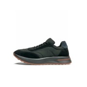 Loro Piana Week End Walk Sneaker FAP9780 Black Suede & Storm System Microfibre – Luxury Low-Top Sneakers